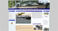 Desktop Screenshot of mycorvetterestoration.com